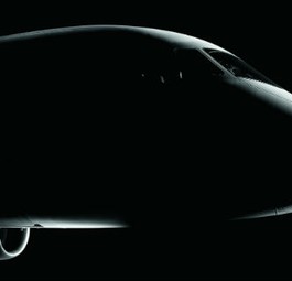 Silhouette des Superjets: «Streng genommen kein russisches Flugzeug.»