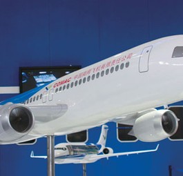Modell der C919: Kommt bald der große Bruder C929?