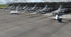 Die Flugzeuge werden automatisch in freie Positionen gelenkt.