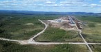 Blick auf die Baustelle des Scandinavian Mountains Airport: Ende Dezember soll der Airport eröffnet werden.