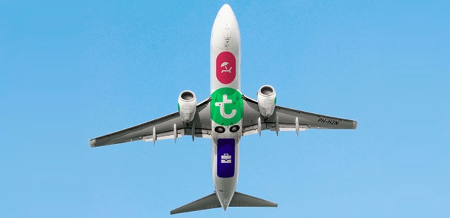 Boeing 737 von Transavia: Die Maschine musste in Schönefeld eine Zusatzrunde drehen.
