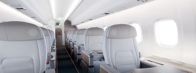 ATR 72 von Air Tahiti in Business-Class-Bestuhlung: So soll sie aussehen.