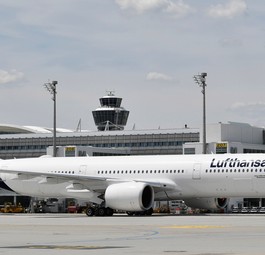 Airbus A350-900 von Lufthansa in München: Nach Berlin-Tegel und zurück.
