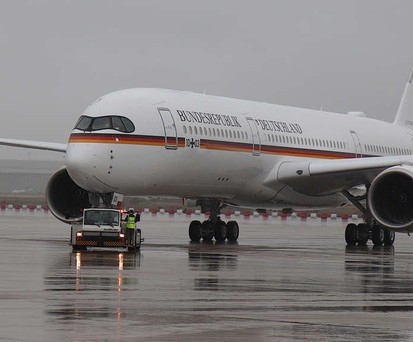 Im Dezember 2020 machte der Airbus A350 der Flugbereitschaft eine Weltumrundung.