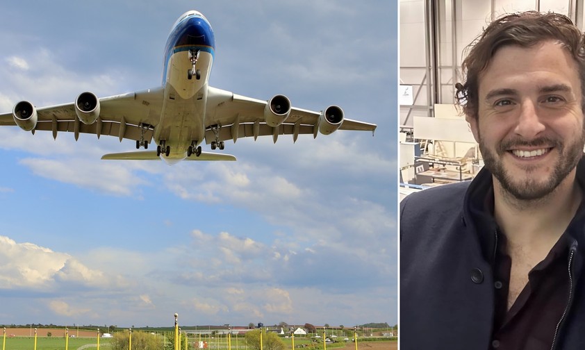 The Airbus A380 by Global Airlines and CEO James Asquith: The fleet is set to grow.