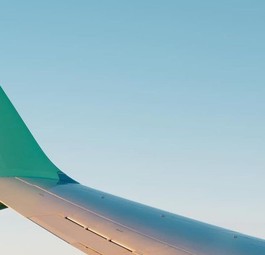Blick aus einem Flieger von Flair: Eine Boeing 737 Max musste ungeplant landen.