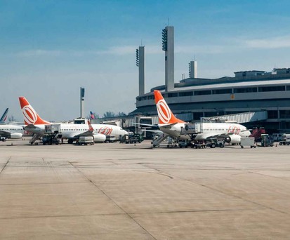 Flugzeuge am Flughafen Rio de Janeiro–Antônio Carlos Jobim: Neue Strommasten haben Auswirkungen auf den Luftverkehr.