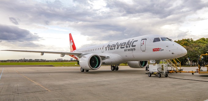 Helvetic Airways hat insgesamt zwölf E190-E2 bestellt.