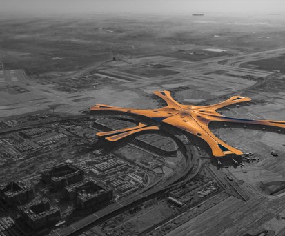 Die erste Airline am neuen Megaflughafen von Peking