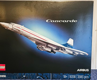 Neues Set: Seit diesem Monat gibt es die Concorde von Lego.