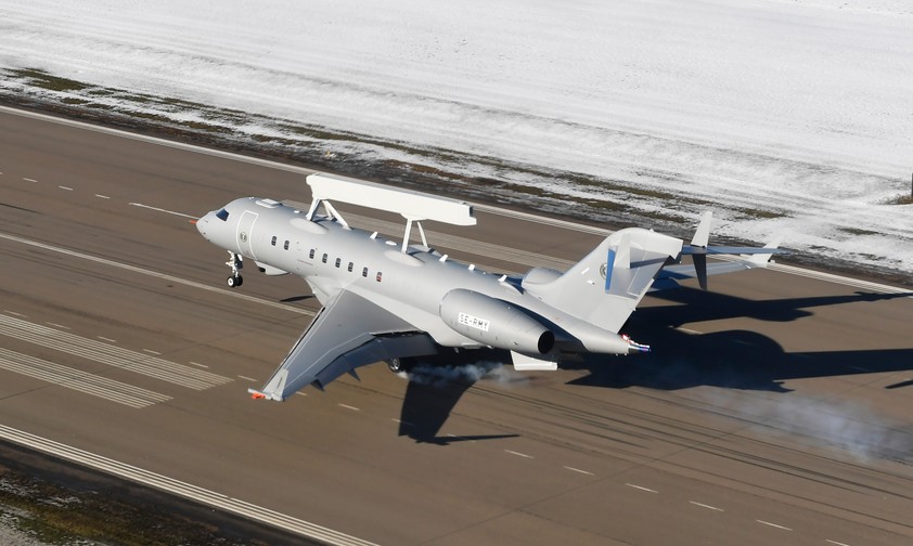 Saab GlobalEye: «Die bisherige Unentschlossenheit der USA hinsichtlich der Beschaffung der Boeing E-7 Wedgetail machte eine Auswahl dieses Flugzeugs von Anfang an eher unwahrscheinlich» sagt Christoph Bergs.