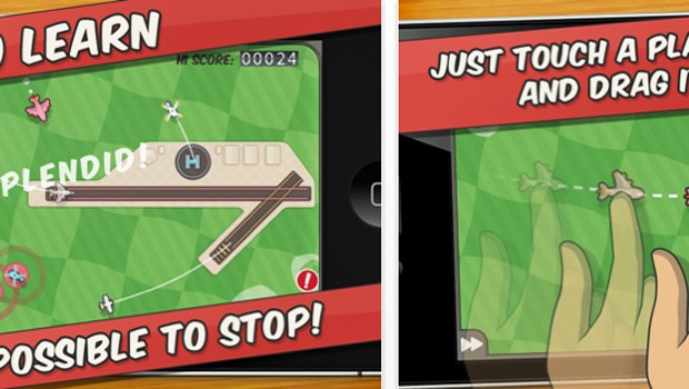 Auch Flight Control kann süchtig machen. Spielen Sie Flugüberwacher und lotsen Sie Jets sicher auf die korrekten Pisten. Lite-Version gratis.