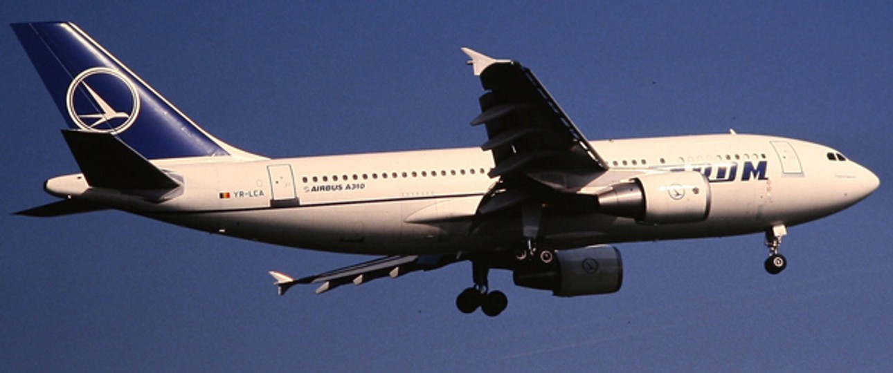 Airbus A310 von Tarom: Außer Betrieb gesetzt.