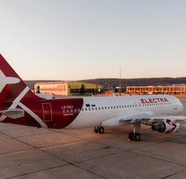 Airbus A320 von Electra Airways: Fliegt nicht mehr für Sun Express.