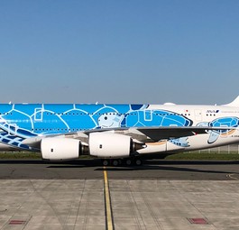ANA All Nippon Airways hat insgesamt drei Airbus A380 bestellt.