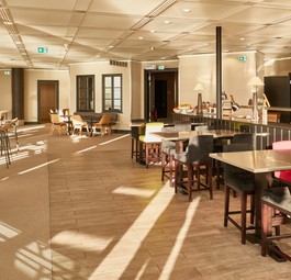 Die neue Lounge von Lufthansa war ursprünglich eine von Fraport.