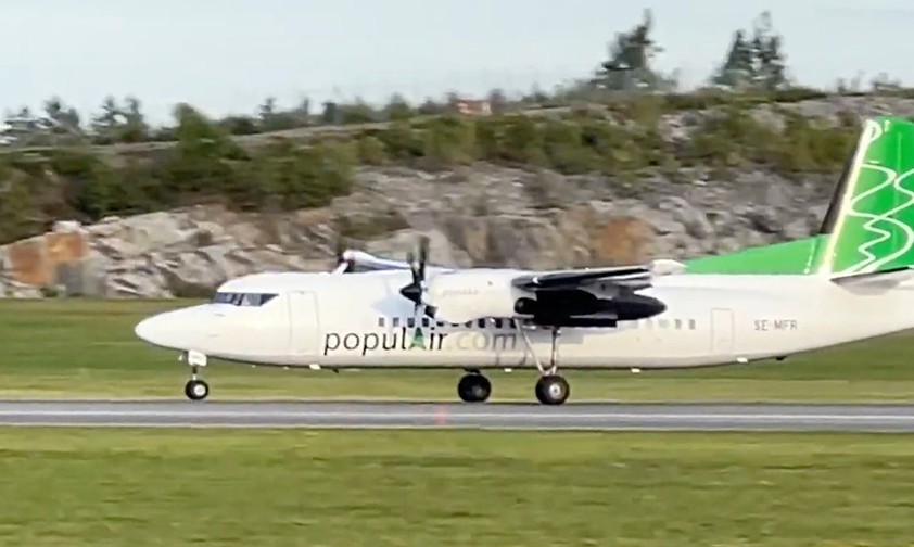 Fokker-50-Airline bekommt neuen Namen und neue Lackierung