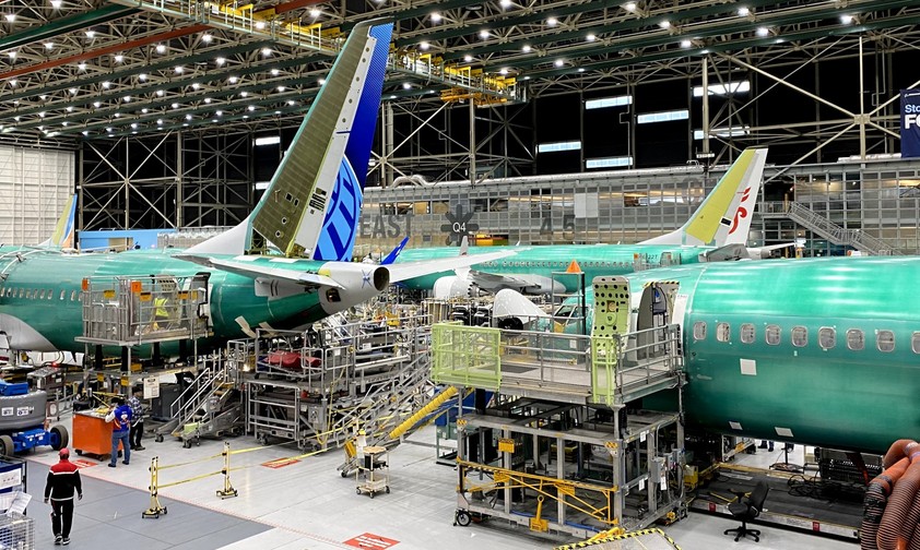 Boeing-737-Max-Produktion: Die Max 7 und die Max 10 sind noch nicht zertifiziert.