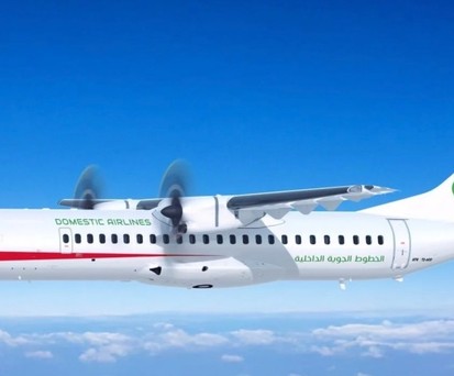 ATR 72 in den Farben von Domestic Airlines: Die Tochter von Air Algérie setzt auf Grün.