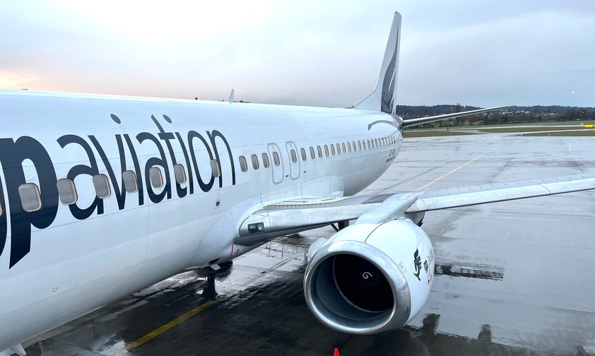 Boeing 737 von GP Aviation: Der Chef der Airline wurde verhaftet.