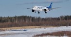 Irkut MS-21 fliegt gezielt in Eiswolken