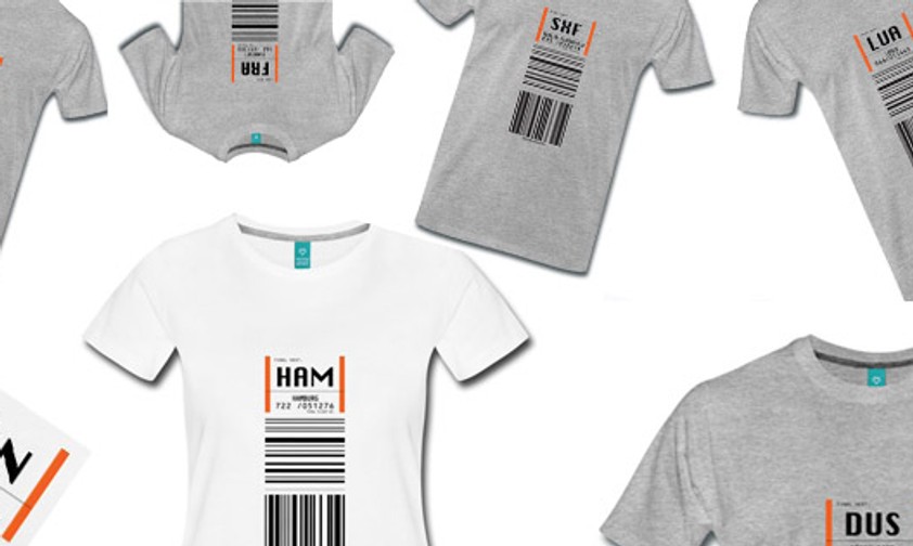Zeige deine Basis! Coole Flughafen-T-Shirts mit Flughafen-Codes