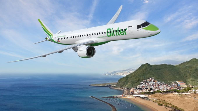 Binter wandelt Kaufrechte für zwei Embraer E195-E2 in eine feste Bestellung um. Die Kanaren-Airline bestückt die Flieger mit 132 Plätzen in einer Klasse. Sie bekommt damit insgesamt fünf Exemplare des neuen Jets aus Brasilien.