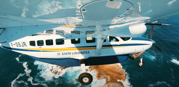3. Rund 31 Kilometer weit fliegt St. Barth Commuter von St. Barthelemy nach Saint Martin. Auch Air Antilles fliegt dieselbe Strecke.