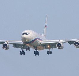Diese Ilyushin Il-96 flog nach Basel: Manchmal fliegt auch der Präsident mit ihr.