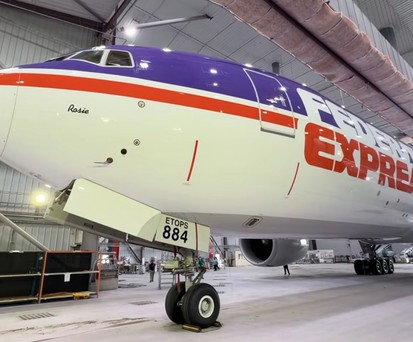 fedex express boeing 777 f rosie