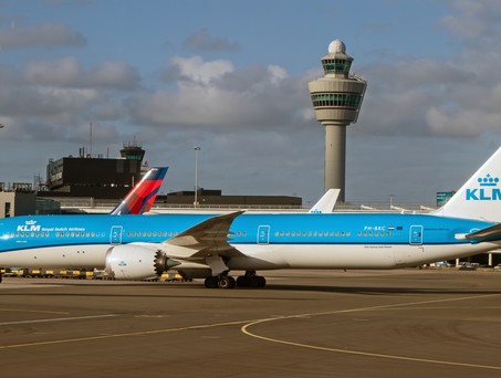 klm boeing 787 dreamliner amsterdam