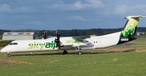 Die neue Dash 8 von Sky Alps: Sie trug früher das britische Kennzeichen G-FLBB.