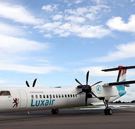 LX-LQJ: Luxair hat eine weitere Dash 8 übernommen.