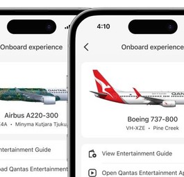 qantas app flugzeuge
