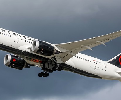 Dreamliner von Air Canada: Ein Jet wurde mit falschen Papieren übergeben.