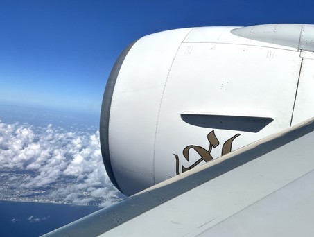 Boeing 777-300 ER von Emirates beim Anflug auf Miami: AM Sonntag wurde es brenzlig.