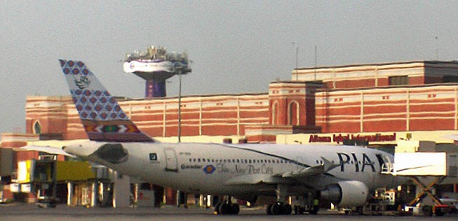3. Inlandsrouten in Pakistan: +9,9 Prozent pro Jahr (im Bild: Flughafen Lahore).