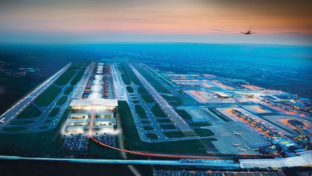 Weil London Heathrow chronisch überlastet ist, will Gatwick nun ein zweite Piste bauen und so mehr Verkehr anziehen. Entworfen wurde die Erweiterung von Stararchitekt Terry Farrell.