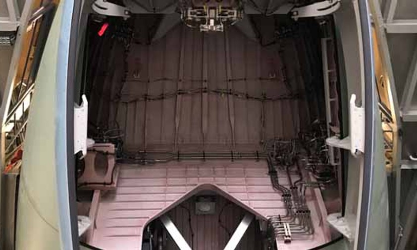 Fahrwerksschacht eines Airbus A380: Kein sicherer Ort.