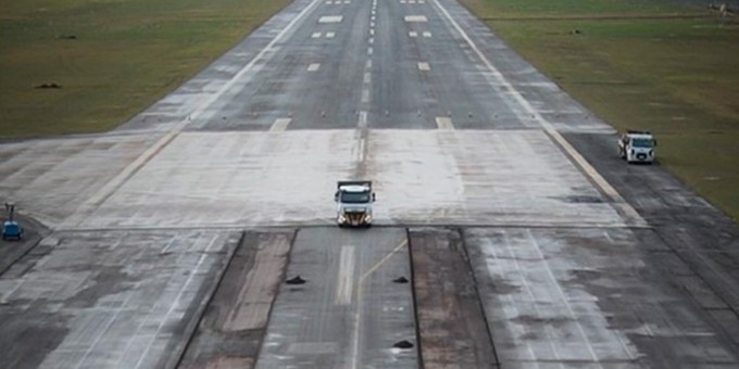 Die erste Phase der Sanierung der Piste am Flughafen Porto Alegre ist abgeschlossen.