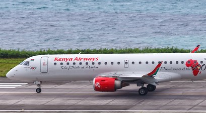 Embraer E190 von Kenya Airways: Die Airline will die Flotte jetzt vielleicht doch vergrößern. 