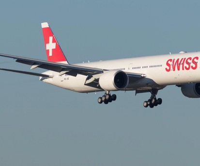 Boeing 777 von Swiss: AN Bord eines solchen Flugzeug ereignete sich der Vorfall.