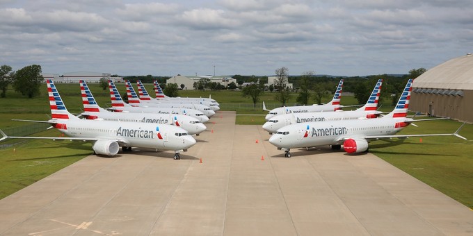 American Airlines: Minus 17,6 Prozent.