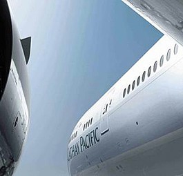 FLieger von Cathay Pacific: Die Fluglinie expandiert in Europa.