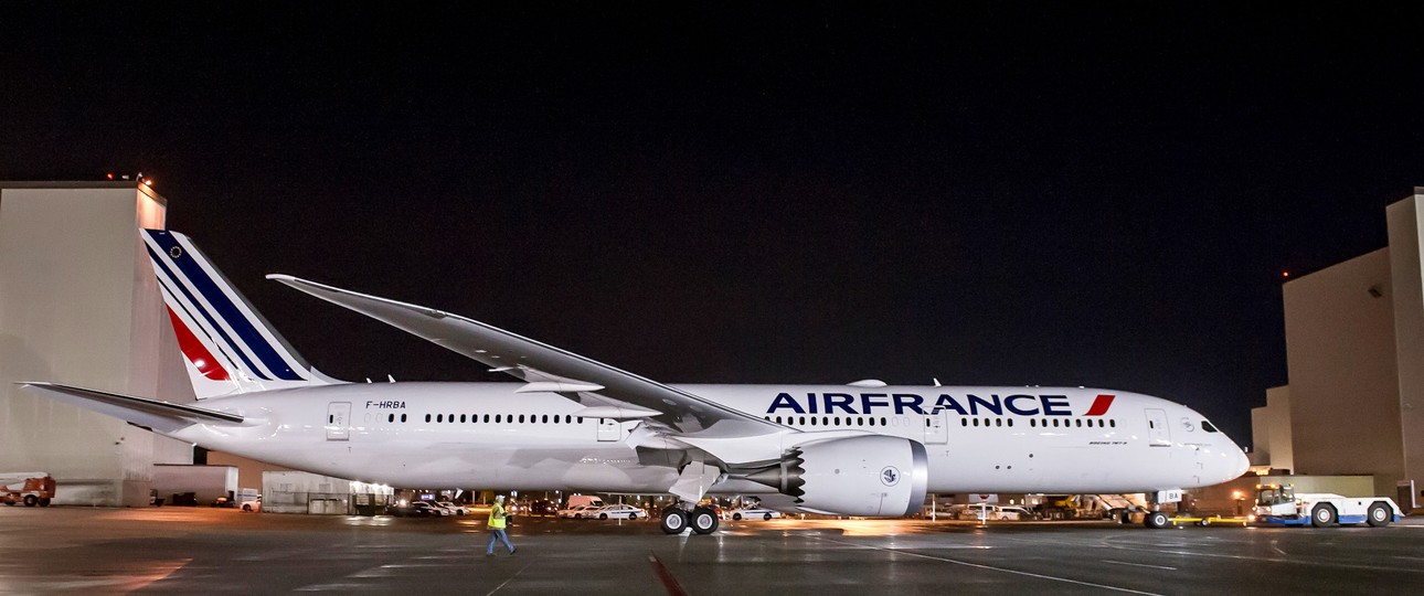 Boeing 787 von Air France: Nach Moskau darf sie vorerst nicht fliegen.