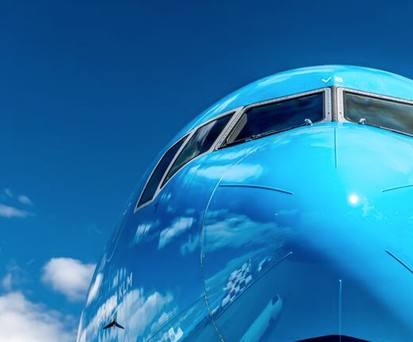 Flugzeug von KLM: Eines musste nun über Island umdrehen.