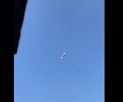 British-Airways-Jet wie auf einer wilden Schaukel