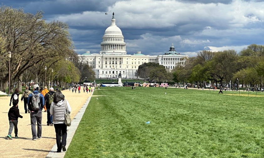 Das Capitol: Zentrum der US-Demokratie.