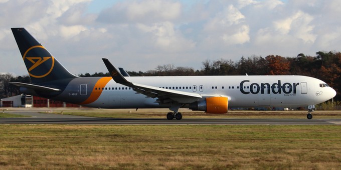 Eine Boeing 767 von Condor: Dieses Kapitel endet bald.
