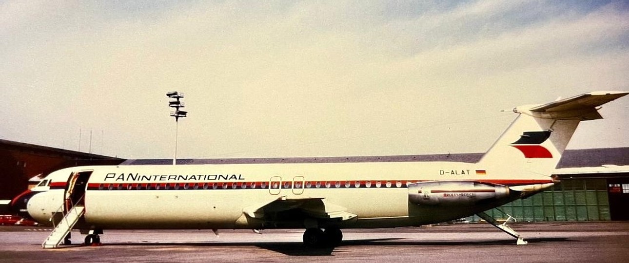 Bac 1-11 von Paninternational: Ein solches Flugzeug verunglückte auf der Autobahn nördlich von Hamburg.